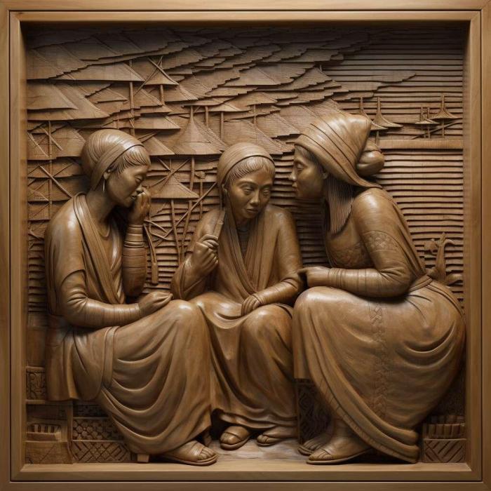 نموذج ثلاثي الأبعاد لآلة CNC 3D Art 